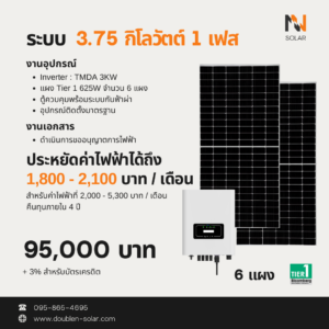 TMDA 3.75kW 1P